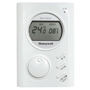 하니웰 이선식 디지털 온도조절기 DT200 1:1방식/거실용/각방용 보일러 컨트롤러